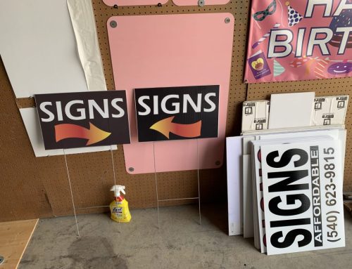 Sign Printing Services Fredericksburg VA DC MD