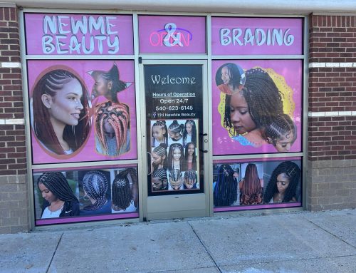 Glass Window Printing Mesh Vinyl Services